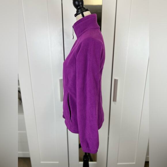 Columbia June Lake Purple Fleece Jacket Size Medium - Picture 3 of 9